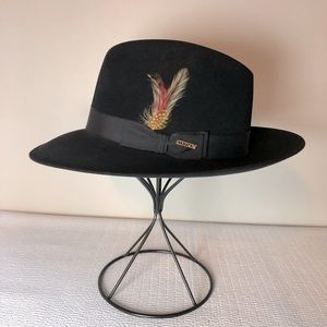 Stetson Black Felt Fur Hat
